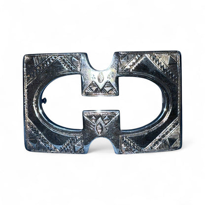 [HERMES] Hermes Tuareg Belt Buckle Ag925