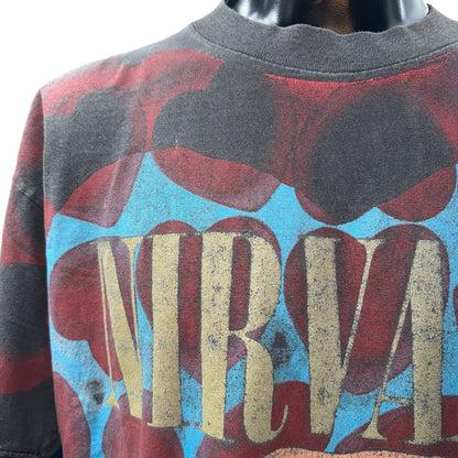 【NIRVANA】ニルヴァーナ 90s オリジナル HEART SHAPED BOX Tシャツ
