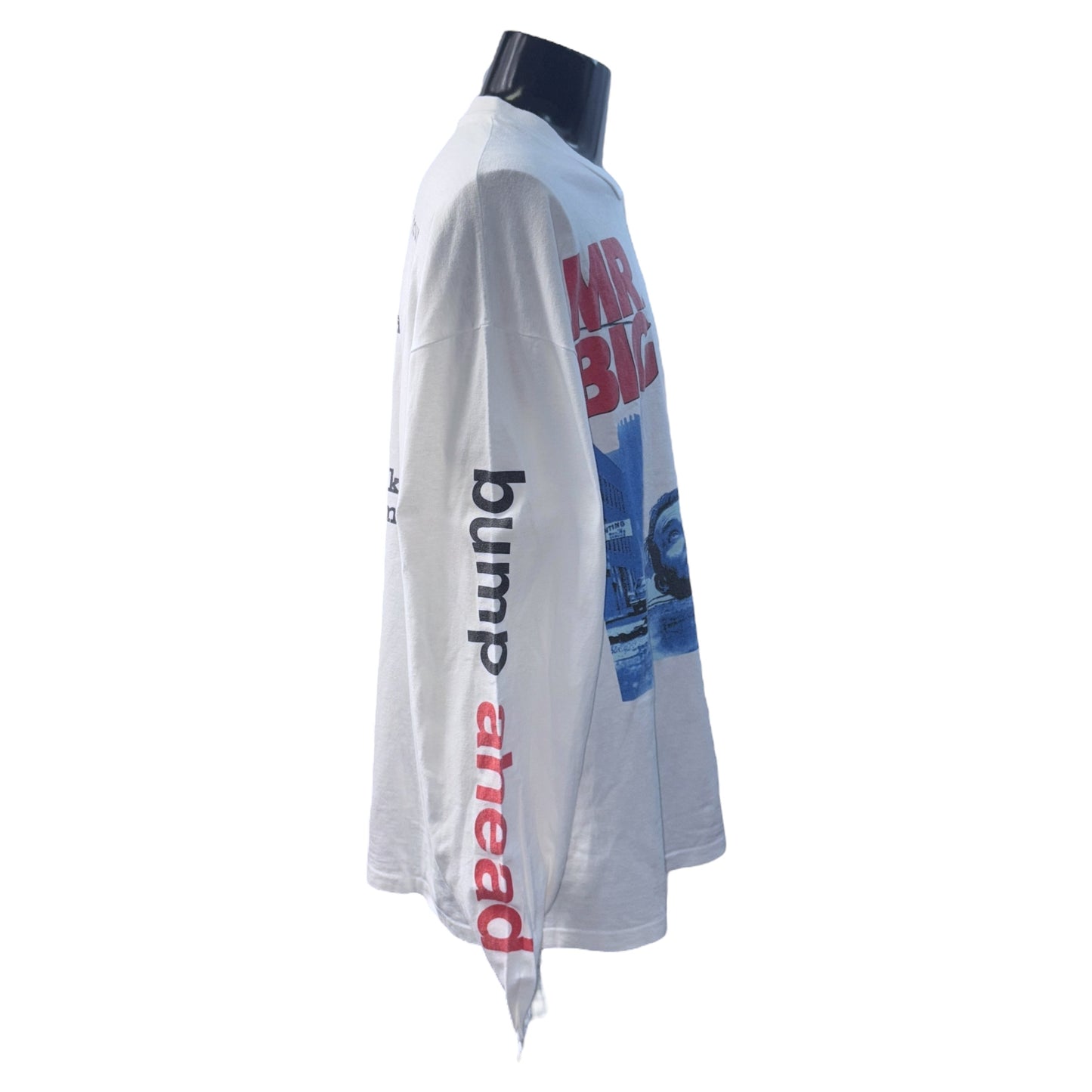 [MR. BIG] Mr. Big "BUMP AHEAD TOUR" 90's USA Made Long Sleeve T-Shirt