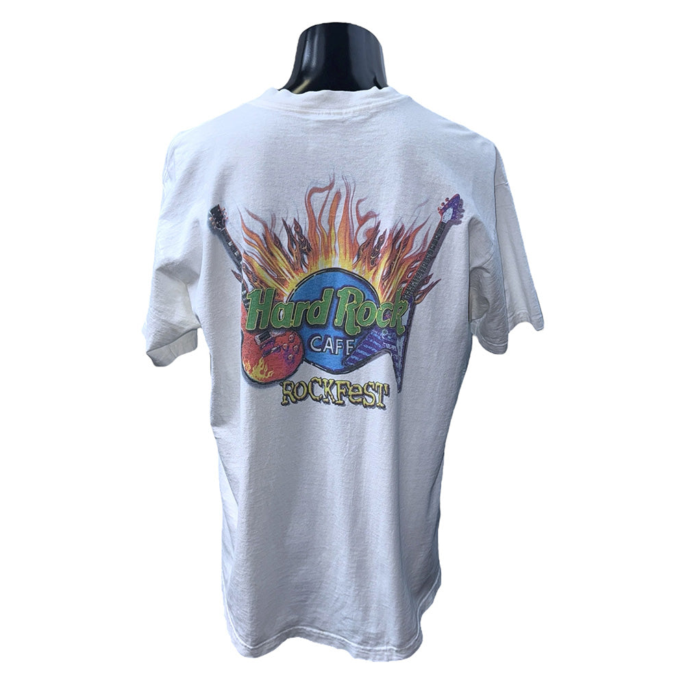 [Hard Rock Cafe] Hard Rock Cafe "ROCKFEST" 90's Vintage T-shirt