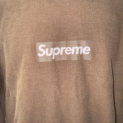 [SUPREME] Supreme Washed Box Logo Crewneck