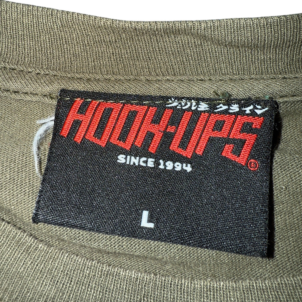 【HOOK-UPS】フックアップス "PC's SUCK" Tシャツ
