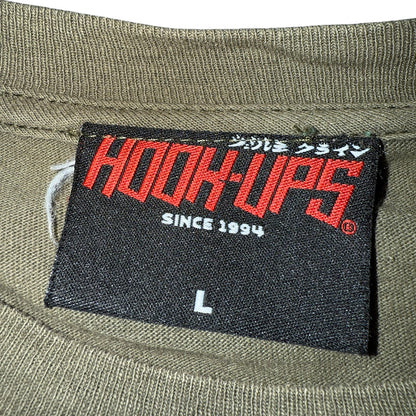 【HOOK-UPS】フックアップス "PC's SUCK" Tシャツ