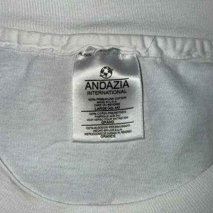 [ALICE IN WONDERLAND] Alice in Wonderland White Rabbit Vintage T-shirt