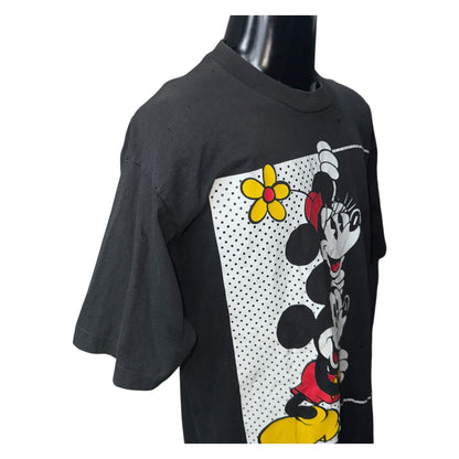[DISNEY] Mickey &amp; Minnie Graphic T-shirt