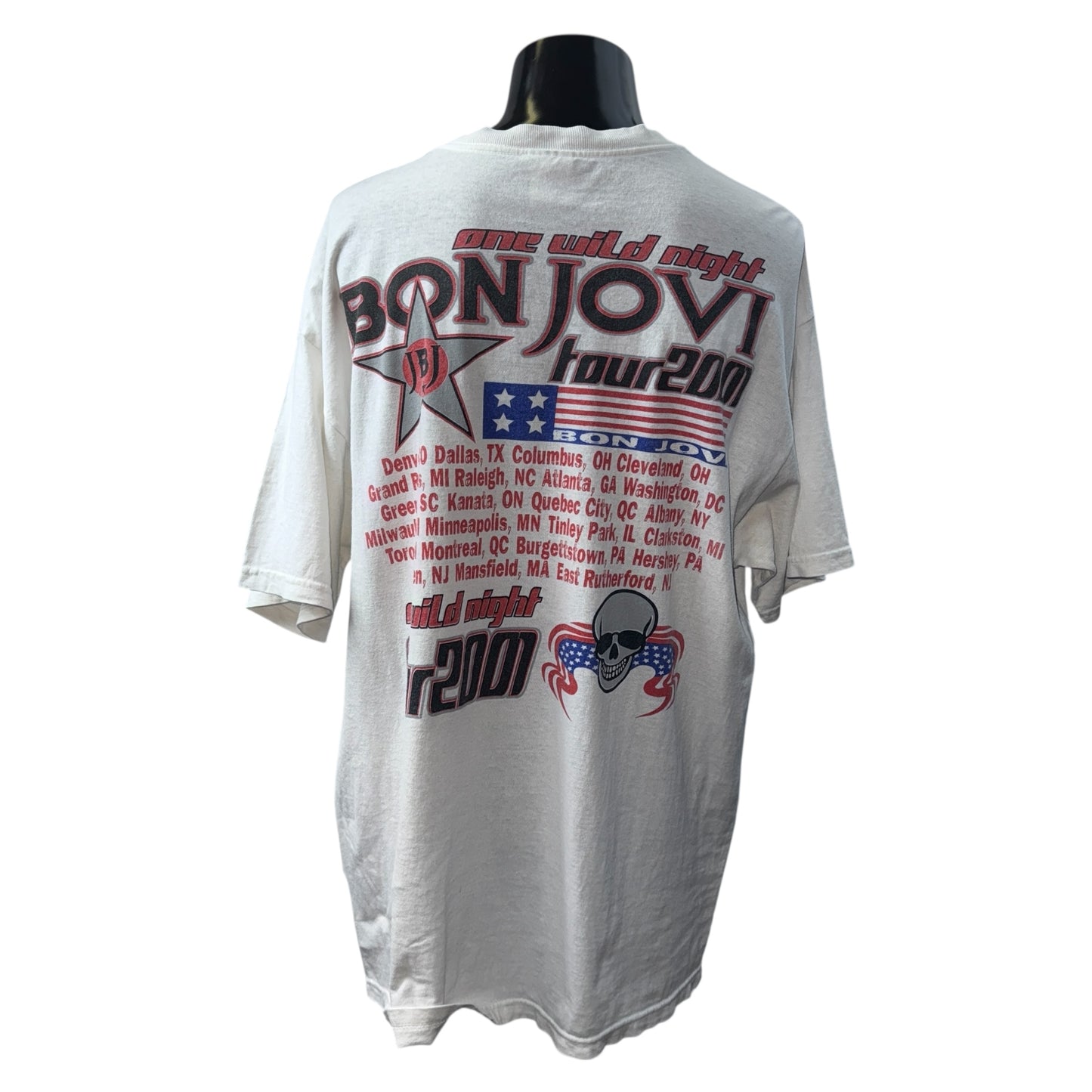 [BONJOVI] Bon Jovi One Wild Night Tour 2001 T-shirt