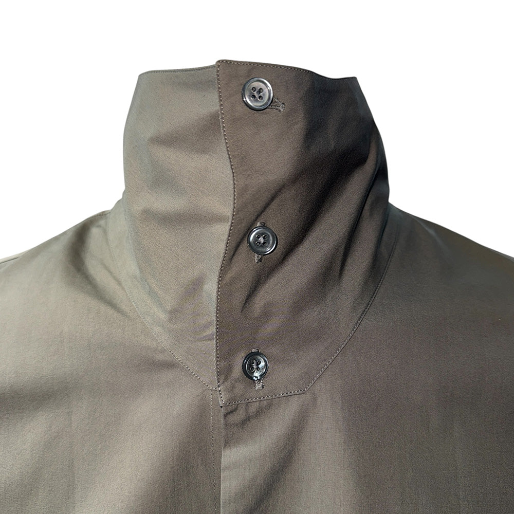 [HERMES] Hermes Serie Button Stand Collar Shirt