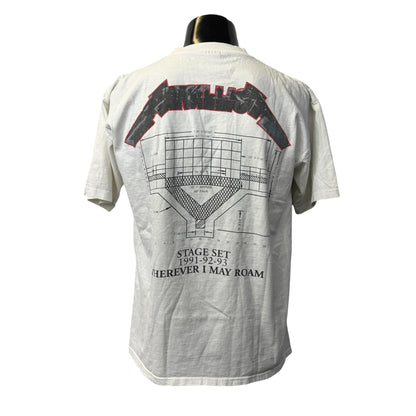 【METALLICA】 メタリカ メンバーフォト 90's Brockumタグ Tシャツ