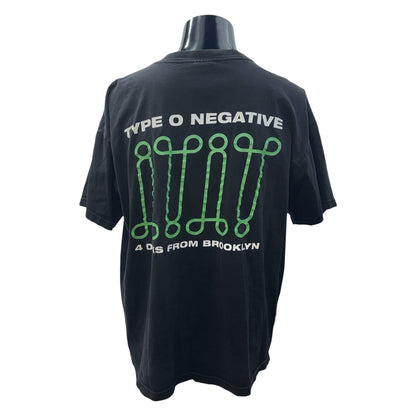 [TYPE O NEGATIVE] Type O Negative "SILENCE=DEAF" Blue Grape Body T-shirt