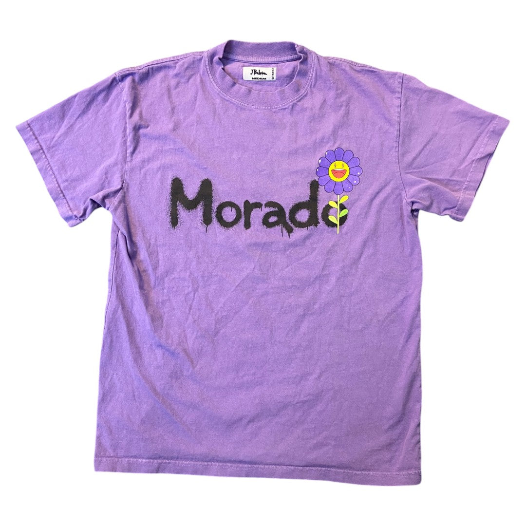 【J.BALVIN×TAKASHI MURAKAMI】ジェイバルヴィン×タカシ ムラカミ Morado 村上隆 Tシャツ M
