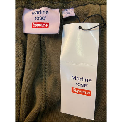 【Supreme×MARTINE ROSE】シュプリーム×マーティン・ローズコラボ/24AW/トラックパンツ/ベロア/ブラウン/M