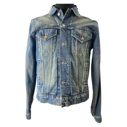 [BALENCIAGA] Balenciaga Distressed Denim Jacket