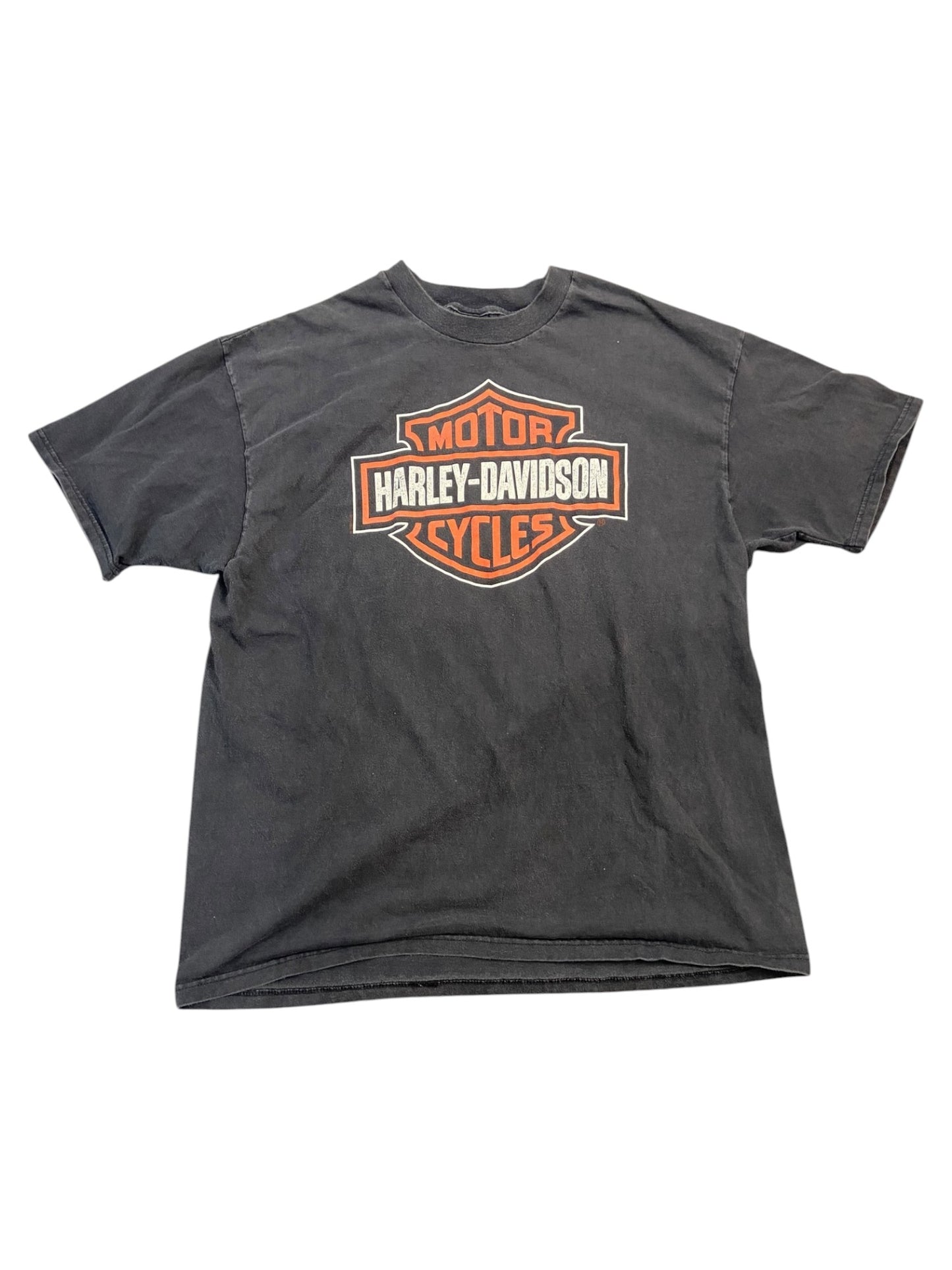 【Harley-Davidson】ハーレーダビッドソン バー&シールド バックグラフィック 90's Vintage Tシャツ L相当