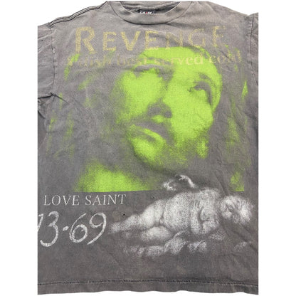 [SAINT MICHAEL] Saint Michael x Ber Ber Jin x GReeeeN Revenge Tee Vintage Black T-shirt M