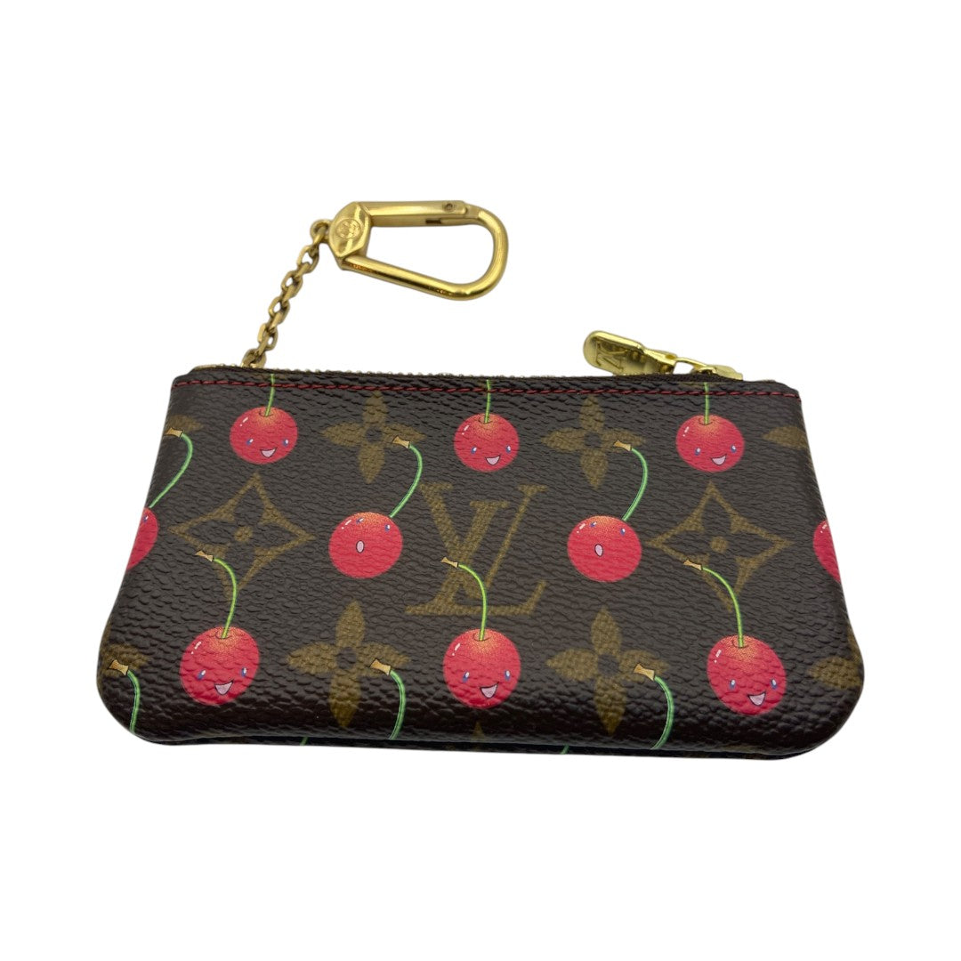 【LOUIS VUITTON】ルイヴィトン ポシェット・クレ  モノグラム・チェリー
