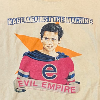 【RAGE AGAINST THE MACHINE】レイジ・アゲインスト・ザ・マシーン)"EVIL EMPIRE" 90s Vintage Tシャツ X