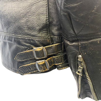 【Lewis Leathers】ルイスレザー 70s レザージャケット ブラック（サイズ42）
