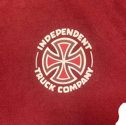 【INDEPENDENT】インディペンデント TRUCK COMPANYロゴプリントTシャツ L