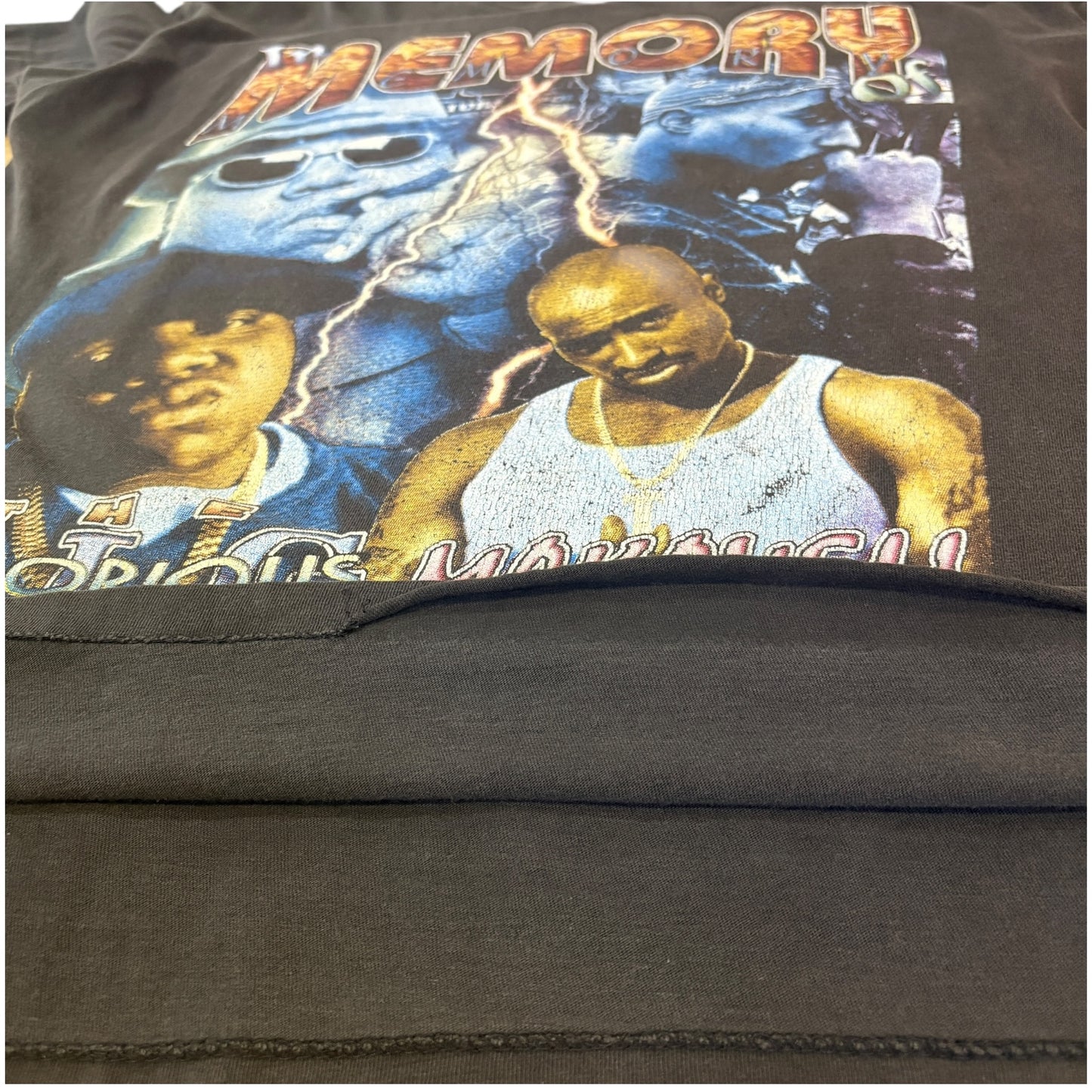 [2PAC &amp; BIGGIE MEMORIAL] Notorious Big 2Pac RAP T-shirt