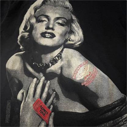 【Marilyn Monroe 】 マリリンモンロー Tシャツ 黒 L