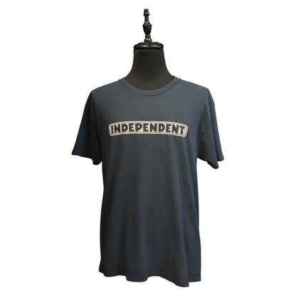 【INDEPENDENT】インディペンデント ネームロゴ Vintage Tシャツ L（XL相当）