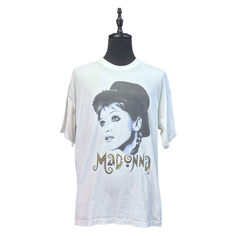 [MADONNA] Madonna girlie show T-shirt Vintage 90s Size XL