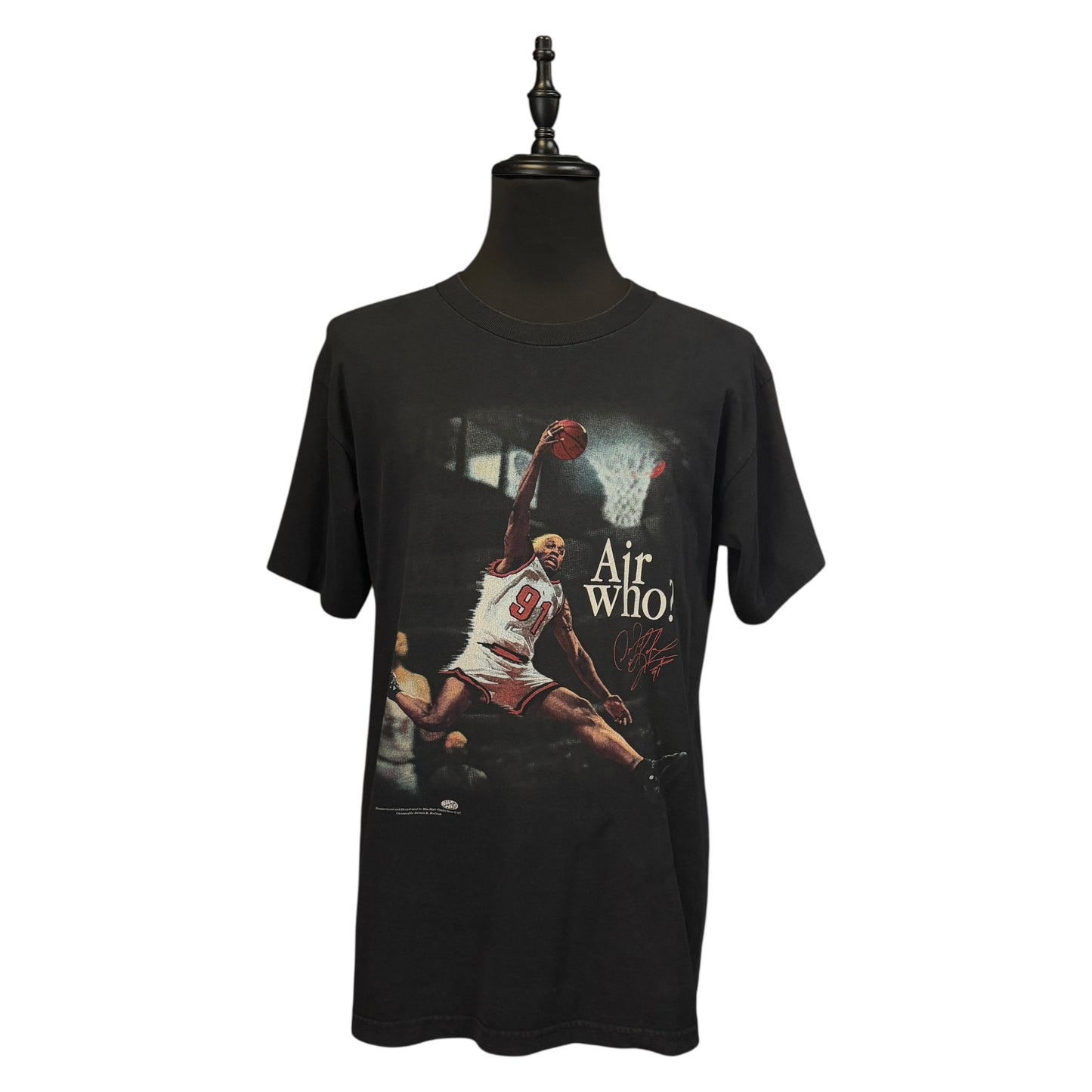 Dennis Rodman Air Who? Vintage T-Shirt, Size XL
