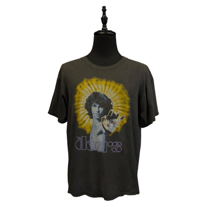 [THE DOORS] The Doors Jim Morrison Sunburst Hand Palm Vintage T-shirt L