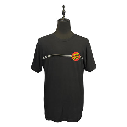 [SANTA CRUZ] Santa Cruz Dot Logo Back Print Vintage T-Shirt XL