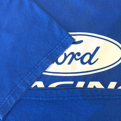 【Ford】フォード RACING レーシング Tシャツ ブルー L