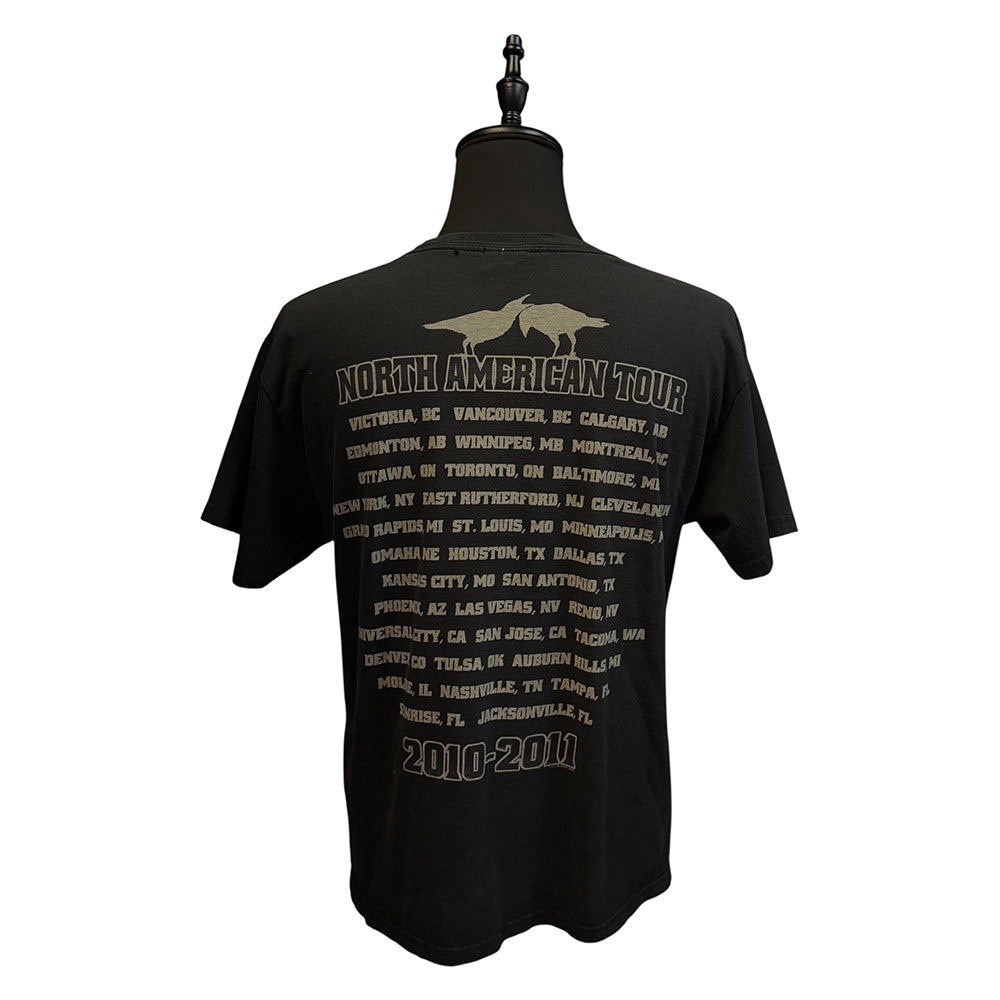 Ozzy Osbourne NORTH AMERICAN TOUR 2010-2011 T-shirt, size L