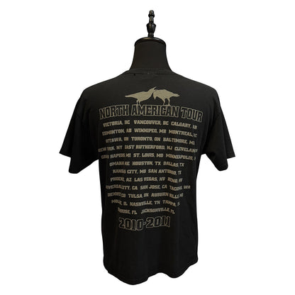 Ozzy Osbourne NORTH AMERICAN TOUR 2010-2011 T-shirt, size L