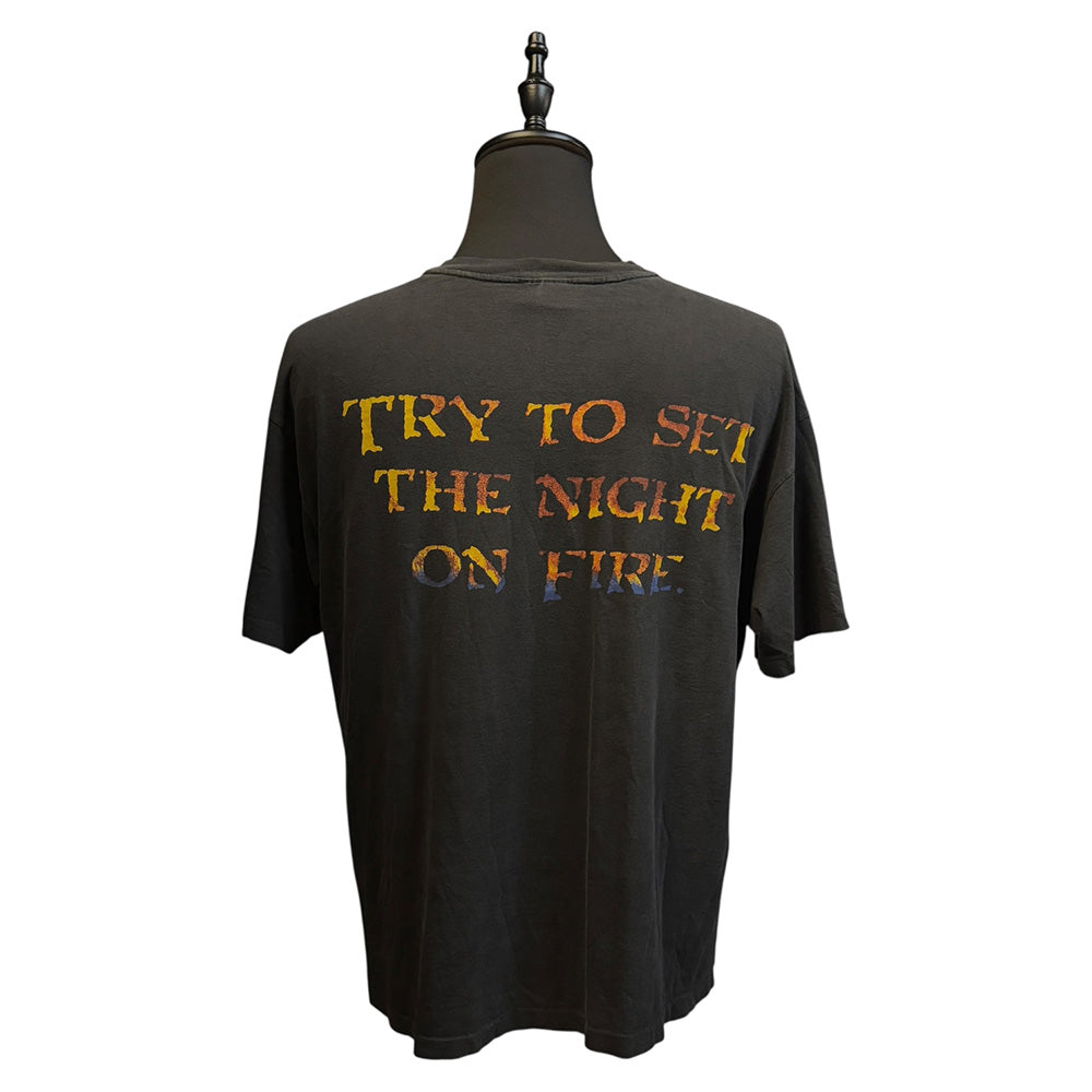【THE DOORS】ドアーズ TRY TO SET THE NIGHT ON FIRE Tシャツ