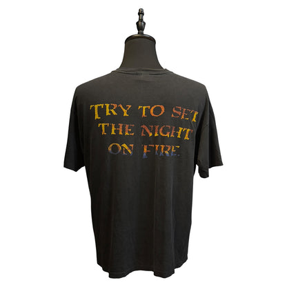 【THE DOORS】ドアーズ TRY TO SET THE NIGHT ON FIRE Tシャツ