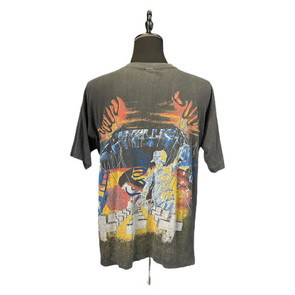 [METALLICA] Metallica ALL OVER US Vintage T-shirt XL