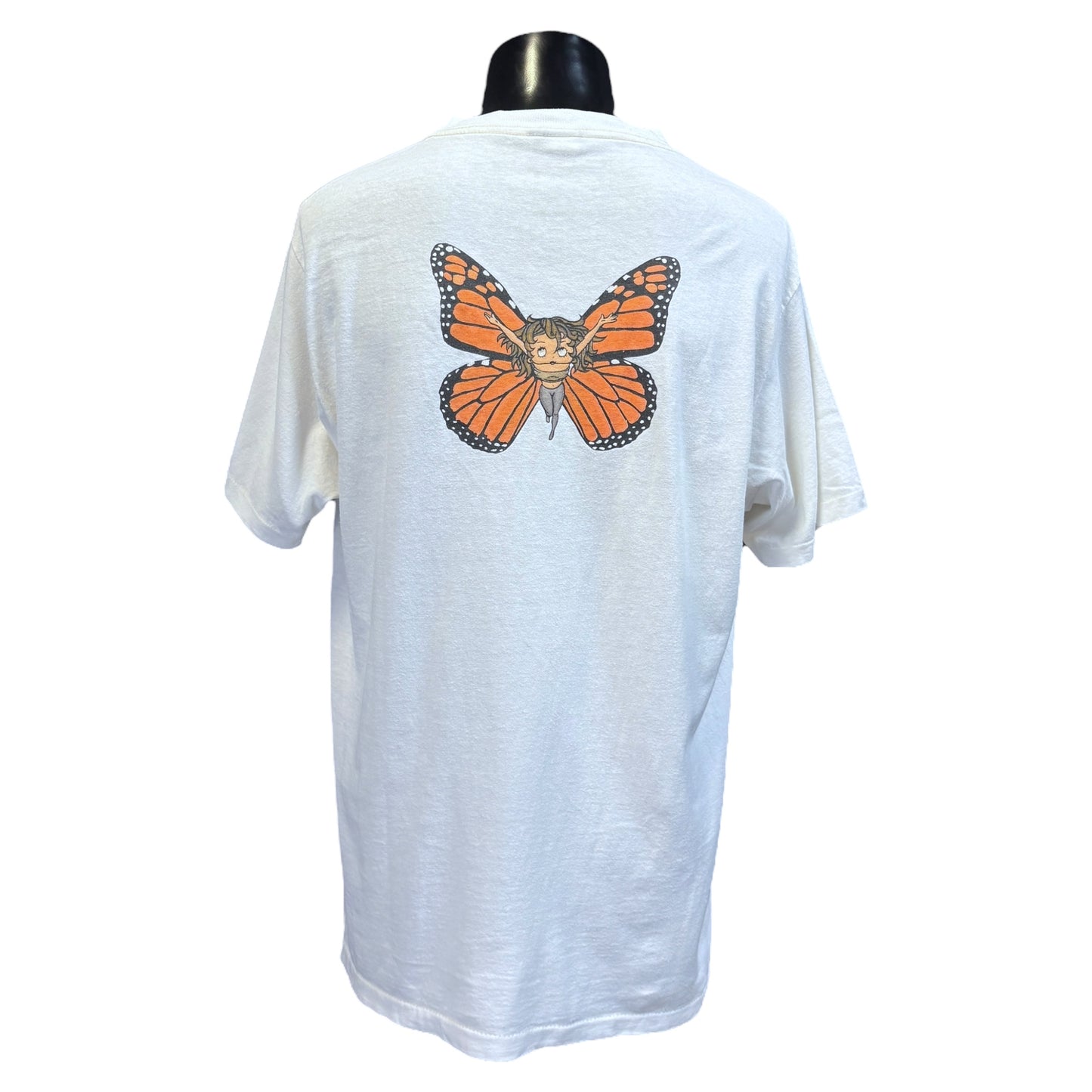 [BETTY BOOP] Betty Boop Mariah Carey Butterfly Vintage T-shirt, Size L