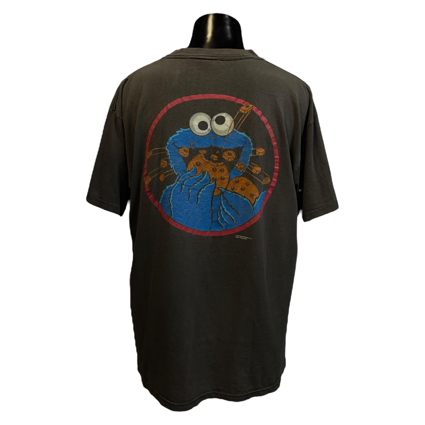 [COOKIE MONSTER] Cookie Monster Sesame Street got cookie? Vintage T-shirt L