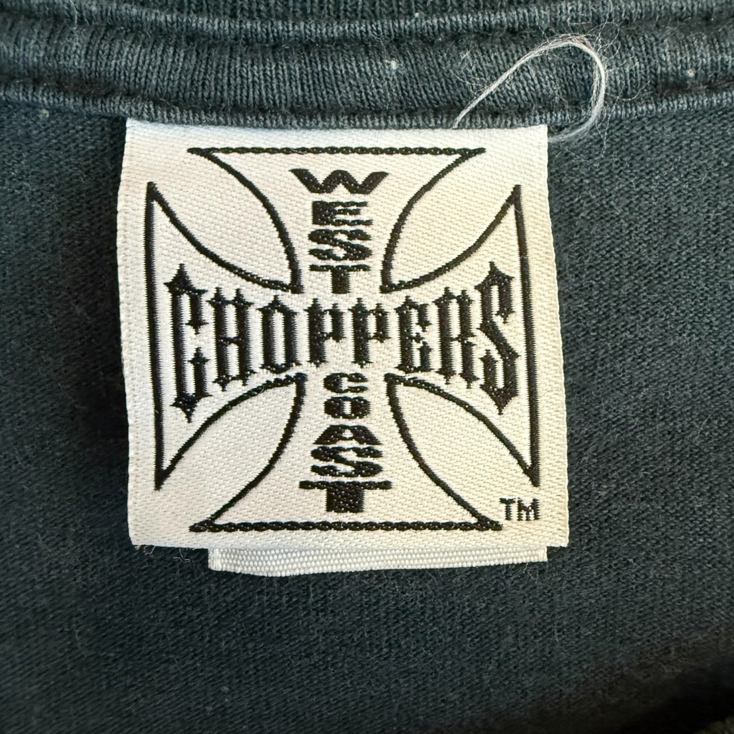 [WEST COAST CHOPPERS] West Coast Choppers Iron Cross Devil T-shirt, Size L