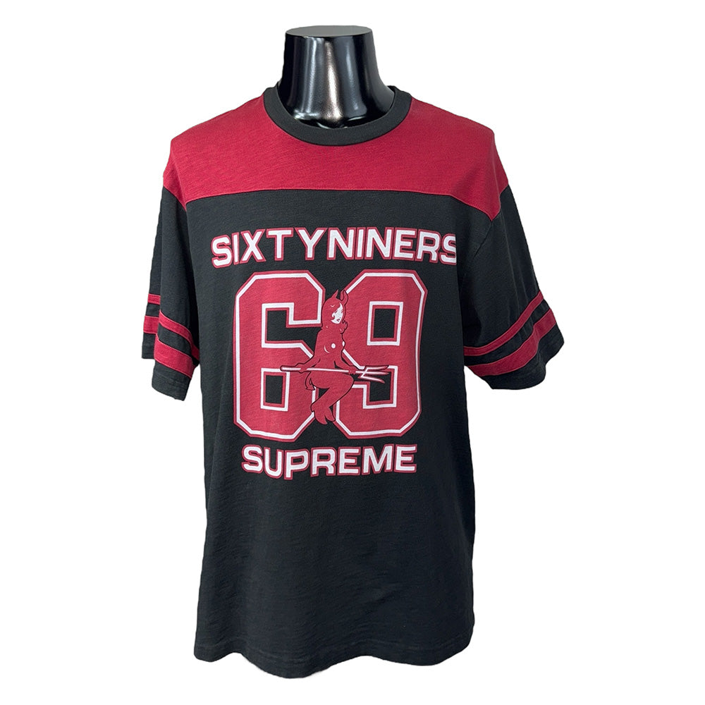 【SUPREME × HYSTERIC GLAMOUR】シュプリーム ヒステリックグラマー 69 Football Top M