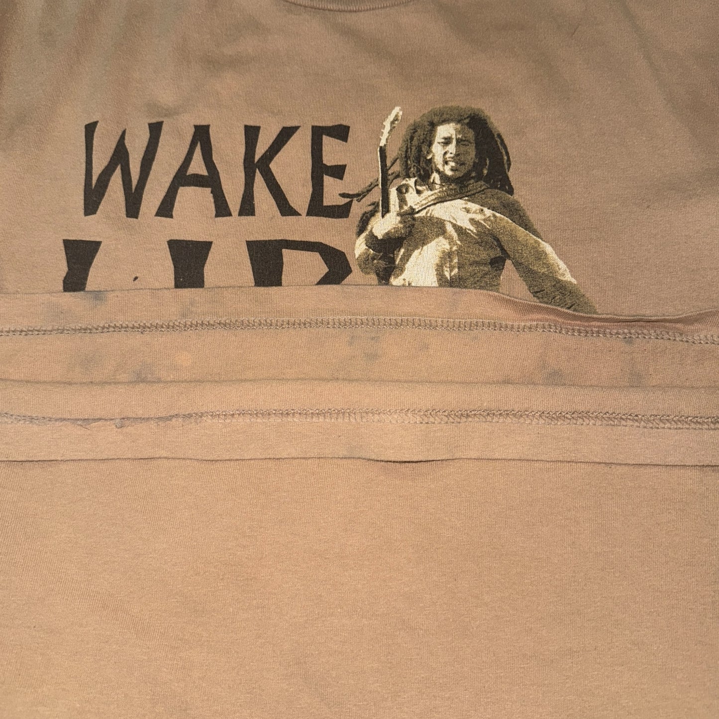[BOB MARLEY] Bob Marley "WAKE UP AND LIVE" Vintage T-shirt, Size M