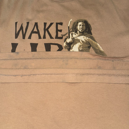[BOB MARLEY] Bob Marley "WAKE UP AND LIVE" Vintage T-shirt, Size M