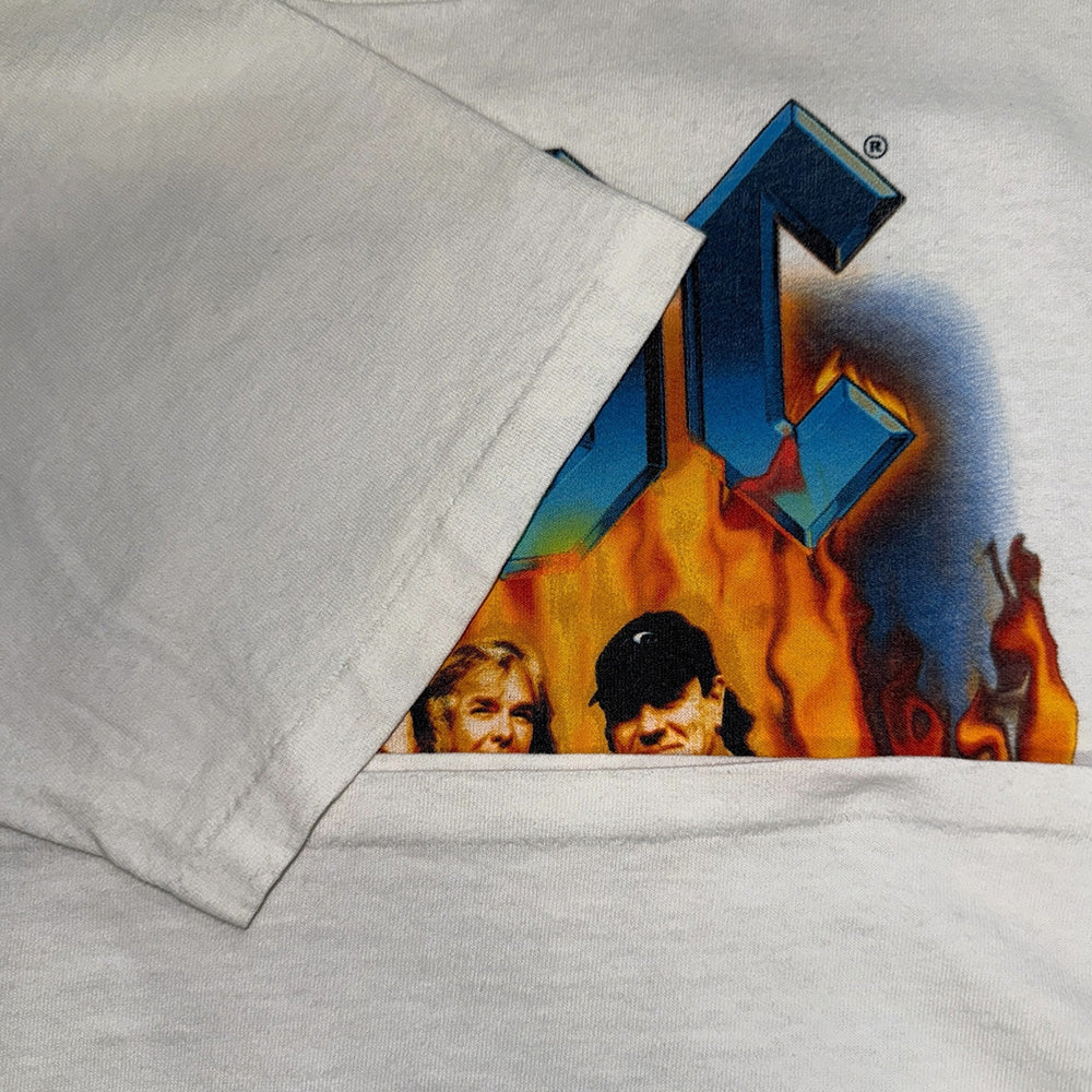 【AC/DC】エーシーディーシー STIFF UPPER LIP WORLD TOUR 2001 Tシャツ L