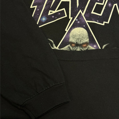 【SLAYER】スレイヤー "Alien Graphic" 90's Vintage ロングスリーブ Tシャツ XL