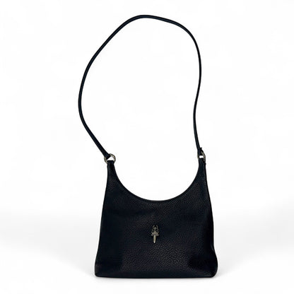 [CHROME HEARTS] Chrome Hearts VIV BAG Dagger Leather Shoulder Bag Black