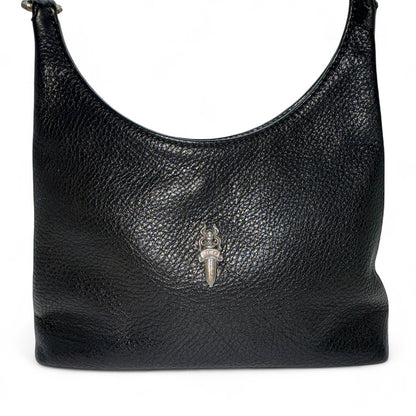 [CHROME HEARTS] Chrome Hearts VIV BAG Dagger Leather Shoulder Bag Black