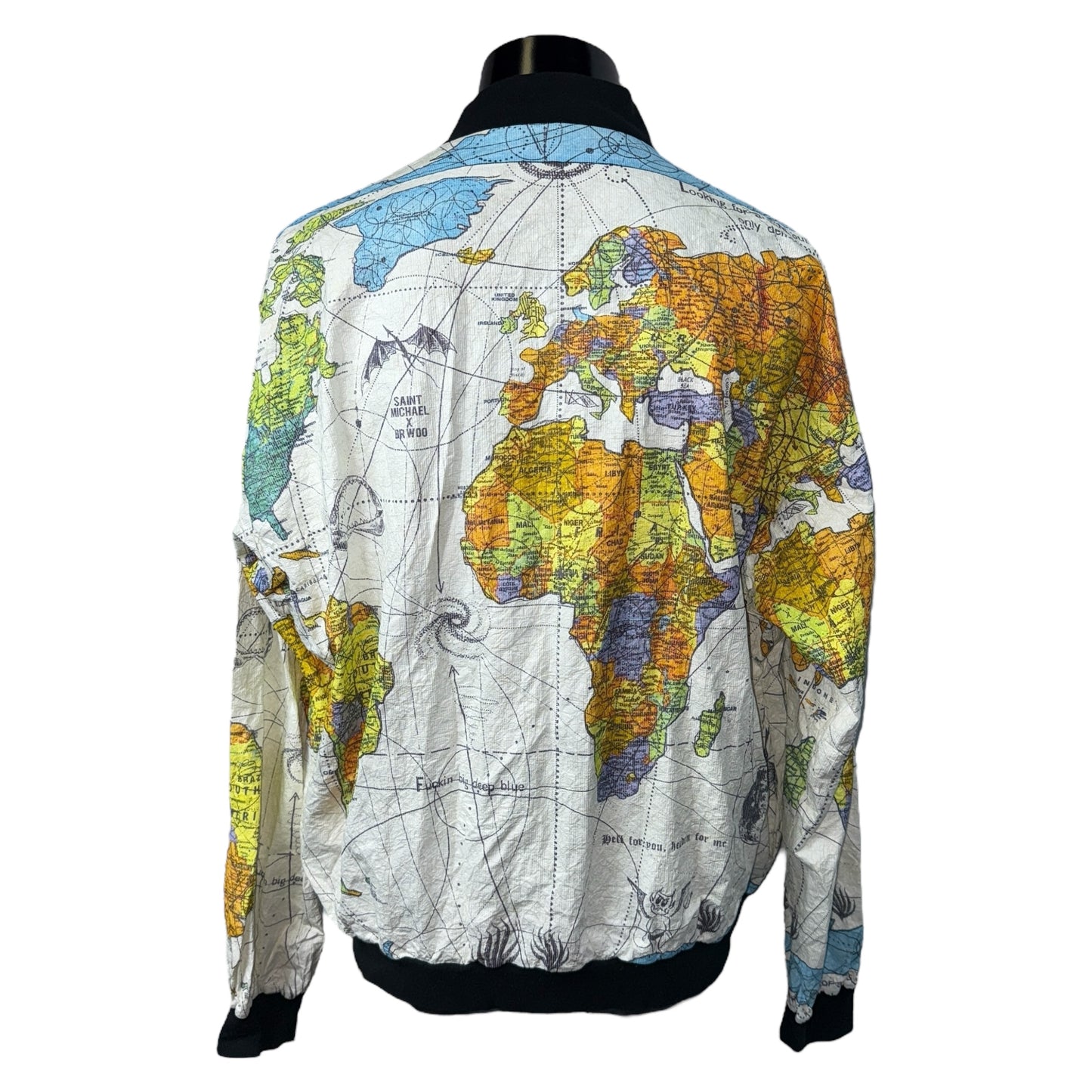 [SAINT MICHAEL x DR.WOO] Saint Michael x Dr. Woo World Map Paper Jacket