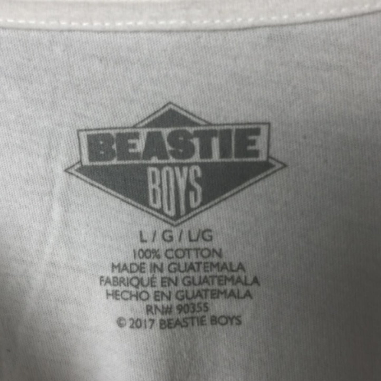 [BEASTIE BOYS] Beastie Boys CHECK YOUR HEAD Long Sleeve T-Shirt, Size L