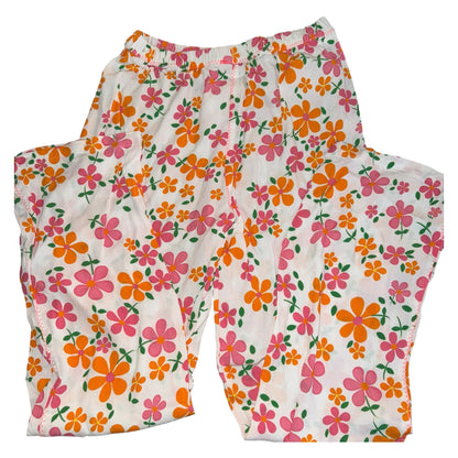 [ERL] ERL Floral Print Crepe Trouser Pants