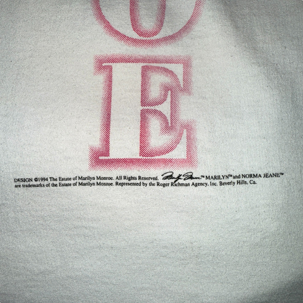 【MARILYN MONROE】マリリンモンロー セクシーアート 90's Vintage Tシャツ XL