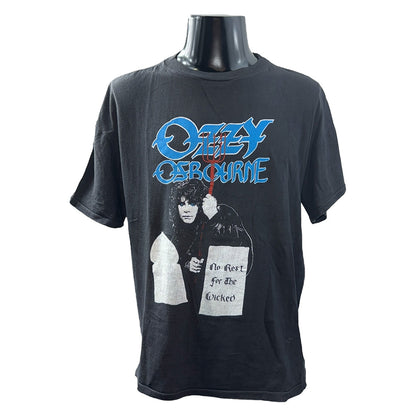【Ozzy Osbourne】オジー・オズボーン No Rest for the Wicked（ノー・レスト・フォー・ザ・ウィケッド）Tシャツ L